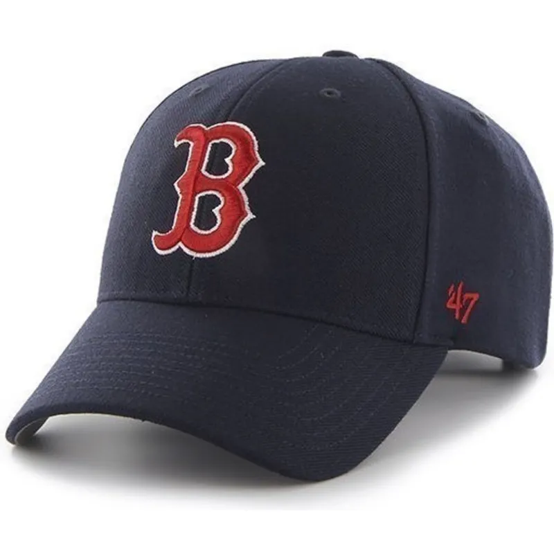 petten-gebogen-marineblauw-verstelbaar-van-boston-red-sox-mlb-van-47-brand petten-gebogen-marineblauw-verstelbaar-van-boston-red-sox-mlb-van-47-brand