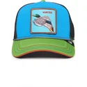 petten-gebogen-blauw-snapback-hunted-get-the-zapper-insert-coin-vol2-the-farm-van-goorin-bros
