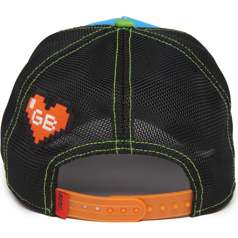 petten-gebogen-blauw-snapback-hunted-get-the-zapper-insert-coin-vol2-the-farm-van-goorin-bros petten-gebogen-blauw-snapback-hunted-get-the-zapper-insert-coin-vol2-the-farm-van-goorin-bros