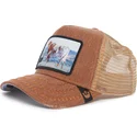 petten-gebogen-bruin-snapback-horny-model-no-h02ny-rodeo-the-farm-van-goorin-bros