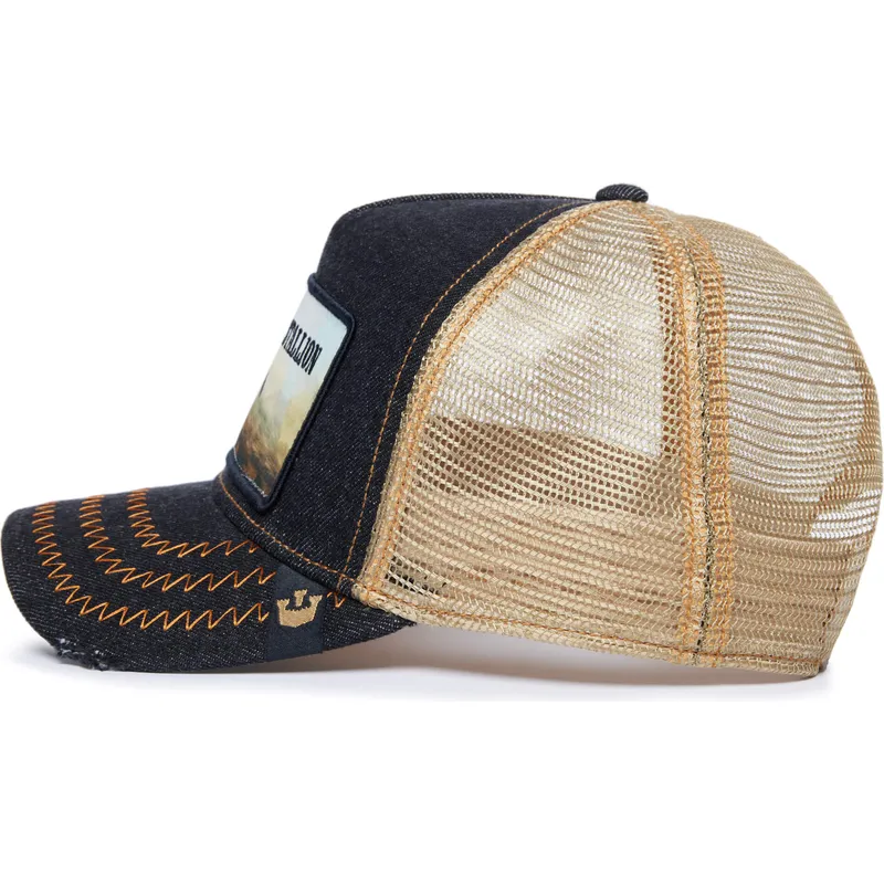 petten-gebogen-zwart-snapback-stallion-model-no-5741110n-rodeo-the-farm-van-goorin-bros