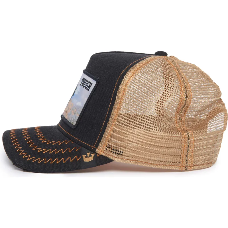 petten-gebogen-zwart-snapback-tough-model-no-70u9h-rodeo-the-farm-van-goorin-bros