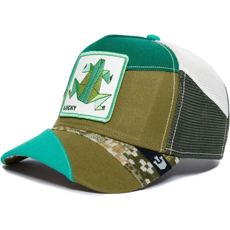 petten-gebogen-groen-snapback-lucky-good-luck-farmigami-the-farm-van-goorin-bros