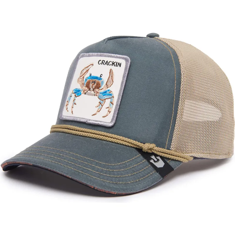 petten-gebogen-grijs-snapback-wuz-crackin-nautical-nonsense-the-farm-van-goorin-bros petten-gebogen-grijs-snapback-wuz-crackin-nautical-nonsense-the-farm-van-goorin-bros