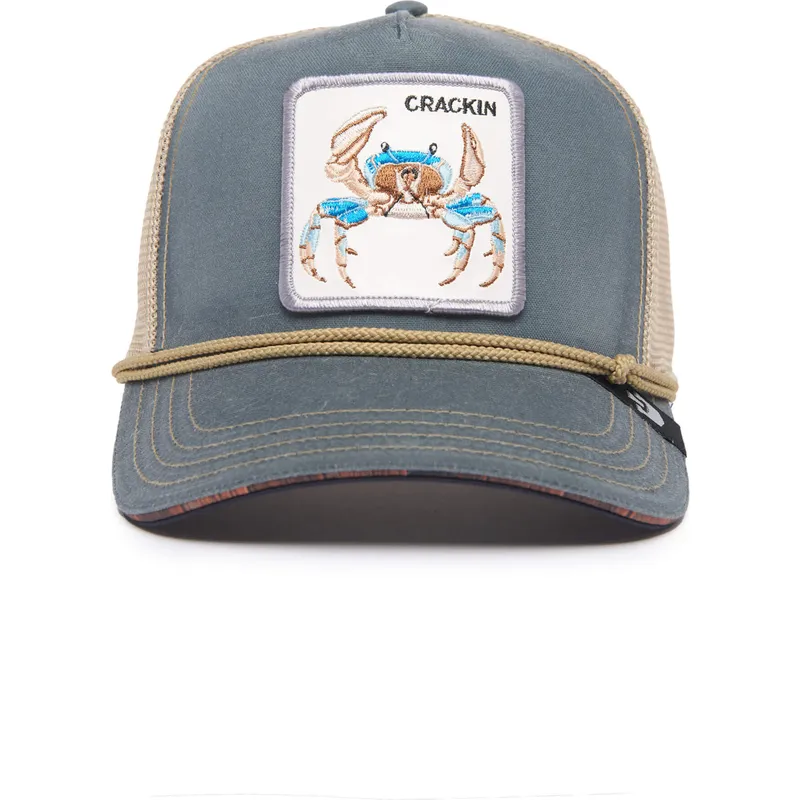 petten-gebogen-grijs-snapback-wuz-crackin-nautical-nonsense-the-farm-van-goorin-bros petten-gebogen-grijs-snapback-wuz-crackin-nautical-nonsense-the-farm-van-goorin-bros