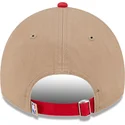 petten-gebogen-bruin-verstelbaar-9twenty-draft-2024-van-chicago-bulls-nba-van-new-era