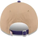 petten-gebogen-bruin-verstelbaar-9twenty-draft-2024-van-los-angeles-lakers-nba-van-new-era