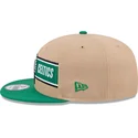 petten-plat-bruin-snapback-9fifty-draft-2024-van-boston-celtics-nba-van-new-era