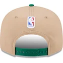 petten-plat-bruin-snapback-9fifty-draft-2024-van-boston-celtics-nba-van-new-era