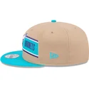 petten-plat-bruin-snapback-9fifty-draft-2024-van-charlotte-hornets-nba-van-new-era