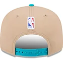 petten-plat-bruin-snapback-9fifty-draft-2024-van-charlotte-hornets-nba-van-new-era