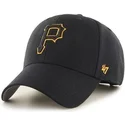 petten-gebogen-zwart-verstelbaar-van-pittsburgh-pirates-mlb-van-47-brand