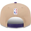 petten-plat-bruin-snapback-9fifty-draft-2024-van-los-angeles-lakers-nba-van-new-era