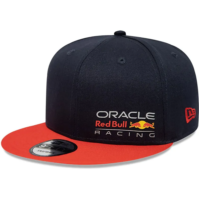 petten-plat-marineblauw-snapback-9fifty-essential-van-red-bull-racing-formula-1-van-new-era