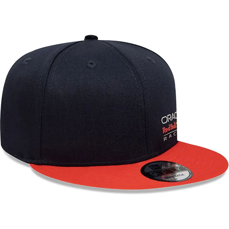 petten-plat-marineblauw-snapback-9fifty-essential-van-red-bull-racing-formula-1-van-new-era