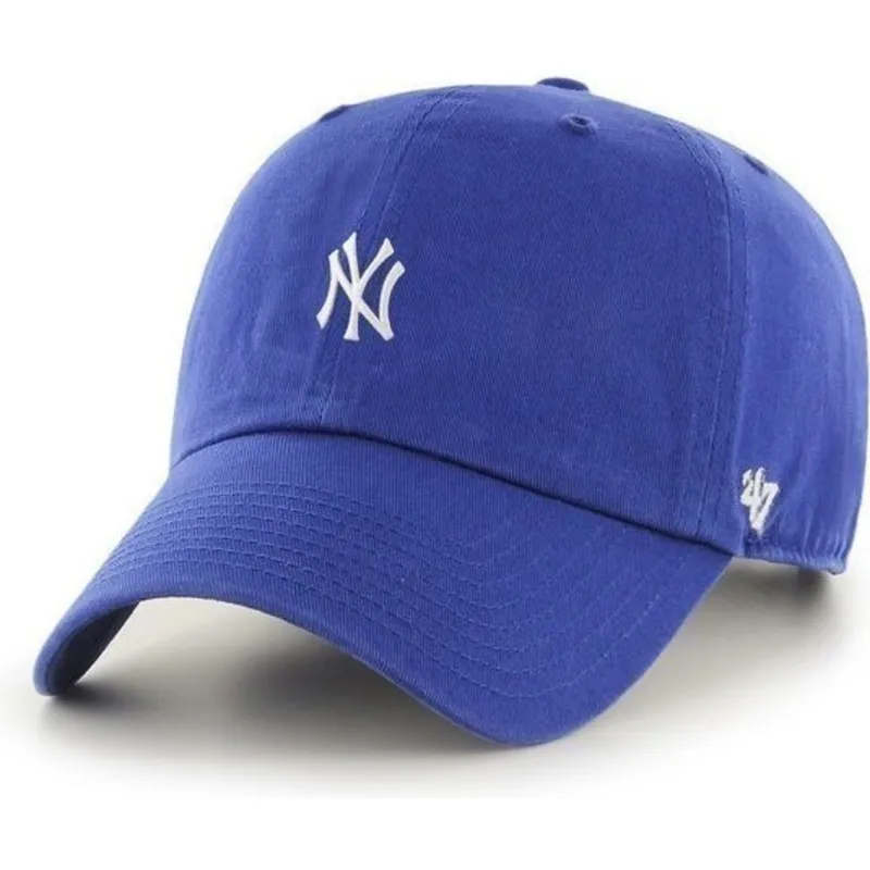 petten-gebogen-blauw-verstelbaar-van-new-york-yankees-mlb-van-47-brand