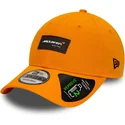 petten-gebogen-oranje-snapback-9forty-repreve-van-mclaren-racing-formula-1-van-new-era