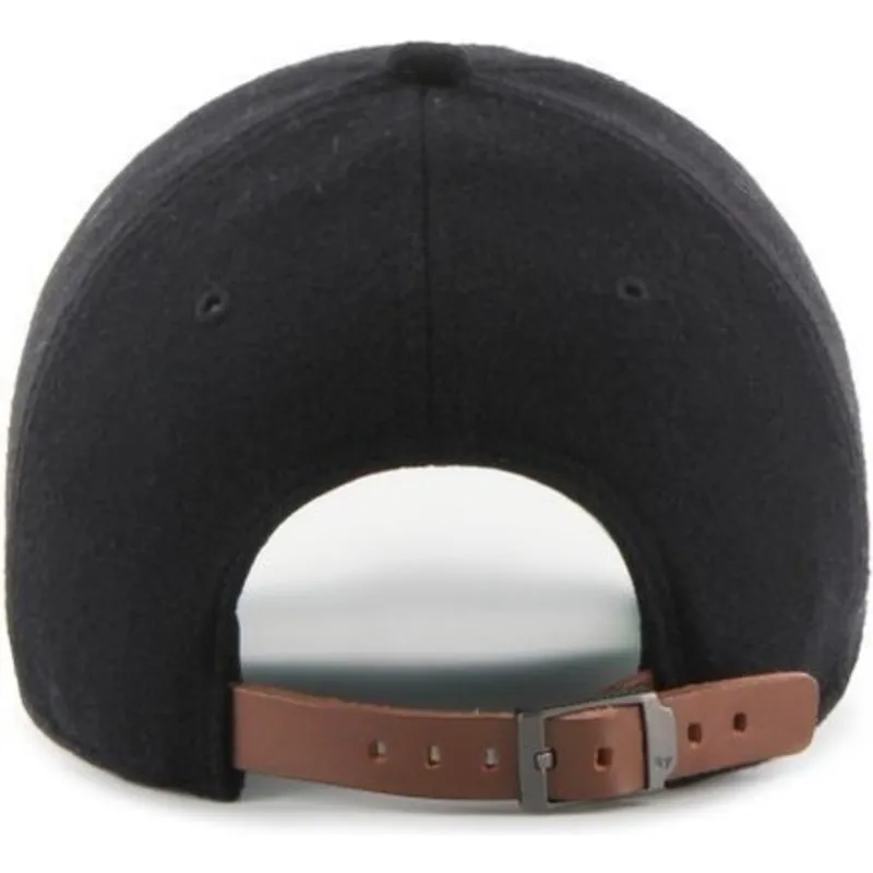 petten-gebogen-zwart-verstelbaar-cinta-piel-van-new-york-yankees-mlb-van-47-brand