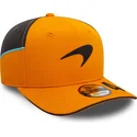 petten-gebogen-oranje-snapback-lando-norris-9fifty-original-fit-van-mclaren-racing-formula-1-van-new-era