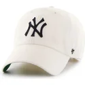 petten-gebogen-creme-verstelbaar-van-new-york-yankees-mlb-van-47-brand