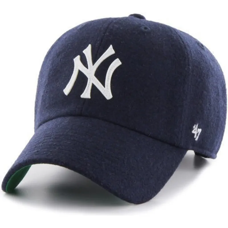 petten-gebogen-marineblauw-verstelbaar-cinta-piel-van-new-york-yankees-mlb-van-47-brand petten-gebogen-marineblauw-verstelbaar-cinta-piel-van-new-york-yankees-mlb-van-47-brand
