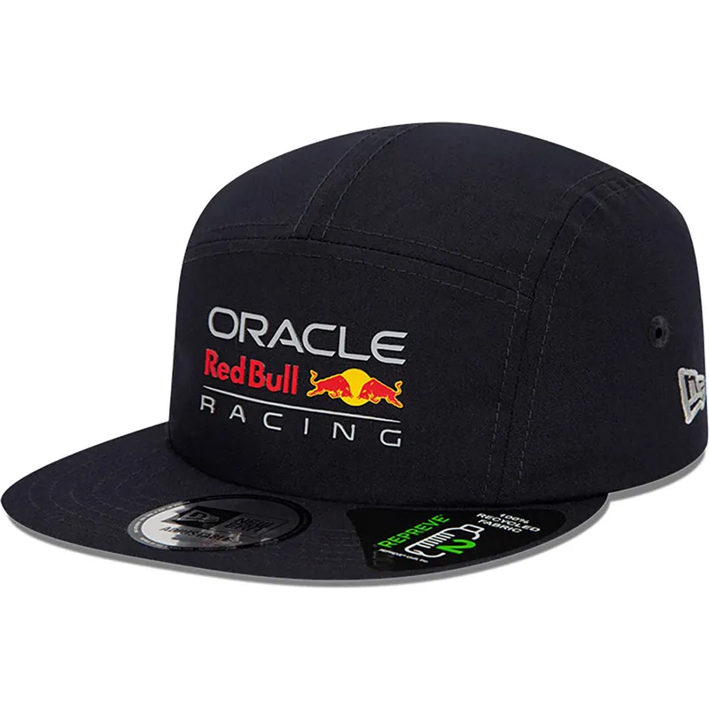 petten-plat-marineblauw-verstelbaar-camper-repreve-van-red-bull-racing-formula-1-van-new-era