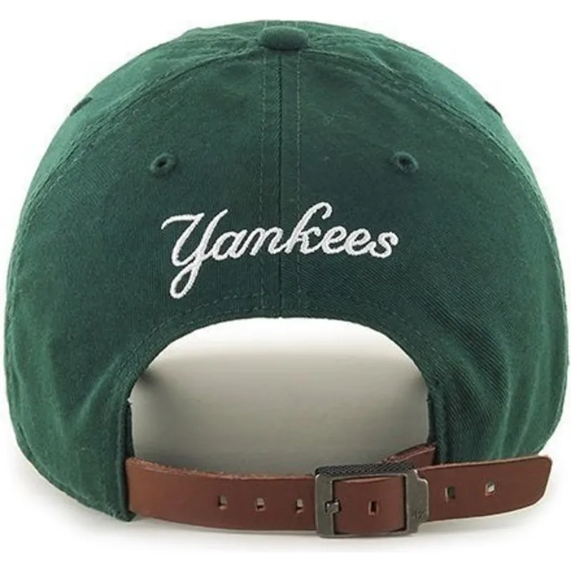 petten-gebogen-groen-verstelbaar-van-new-york-yankees-mlb-van-47-brand