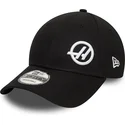 petten-gebogen-zwart-snapback-9forty-van-haas-f1-team-formula-1-van-new-era
