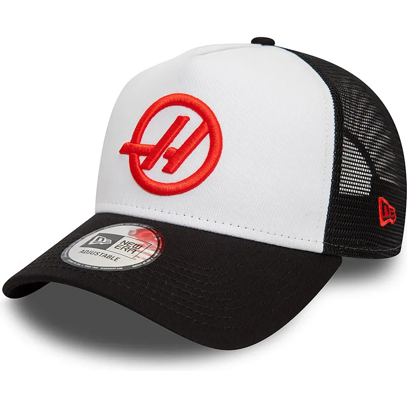 petten-gebogen-zwart-snapback-e-frame-van-haas-f1-team-formula-1-van-new-era