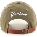 petten-gebogen-bruin-verstelbaar-van-new-york-yankees-mlb-van-47-brand