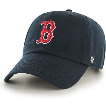 Petten gebogen marineblauw verstelbaar van Boston Red Sox MLB van 47 Brand