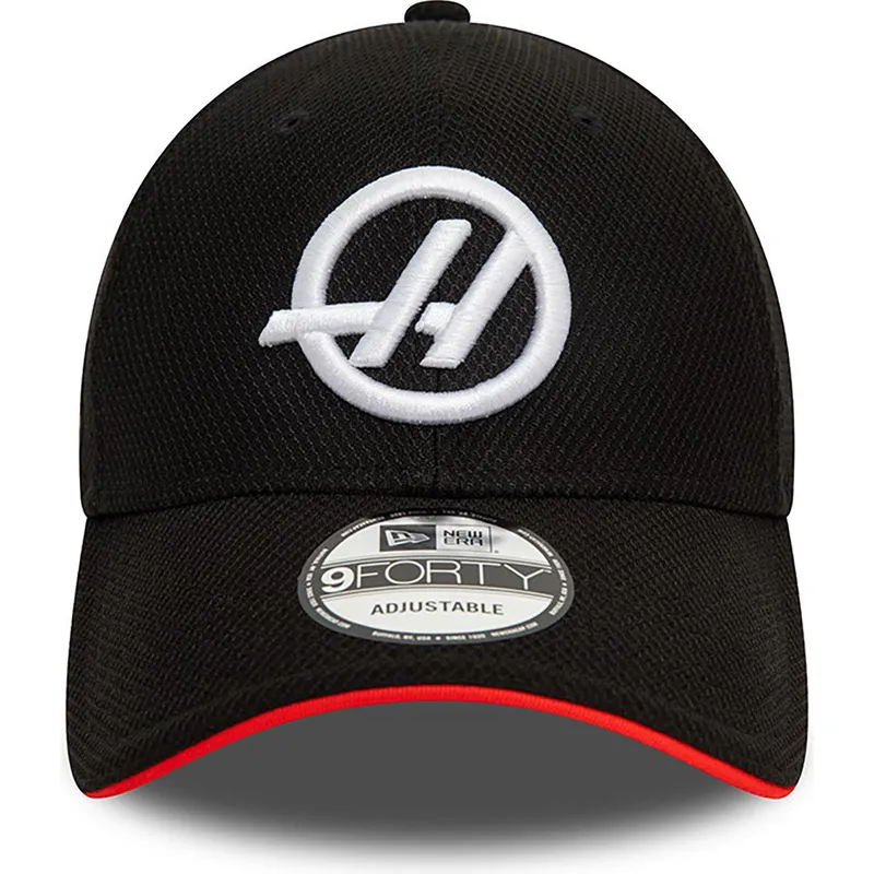 petten-gebogen-zwart-snapback-9forty-side-patch-van-haas-f1-team-formula-1-van-new-era