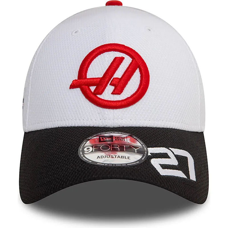 petten-gebogen-wit-snapback-nico-hulkenberg-9forty-van-haas-f1-team-formula-1-van-new-era petten-gebogen-wit-snapback-nico-hulkenberg-9forty-van-haas-f1-team-formula-1-van-new-era