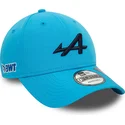 petten-gebogen-blauw-snapback-9forty-essential-repreve-van-alpine-f1-team-formula-1-van-new-era