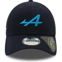 petten-gebogen-marineblauw-snapback-9forty-essential-repreve-van-alpine-f1-team-formula-1-van-new-era