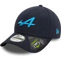 petten-gebogen-marineblauw-snapback-9forty-essential-repreve-van-alpine-f1-team-formula-1-van-new-era