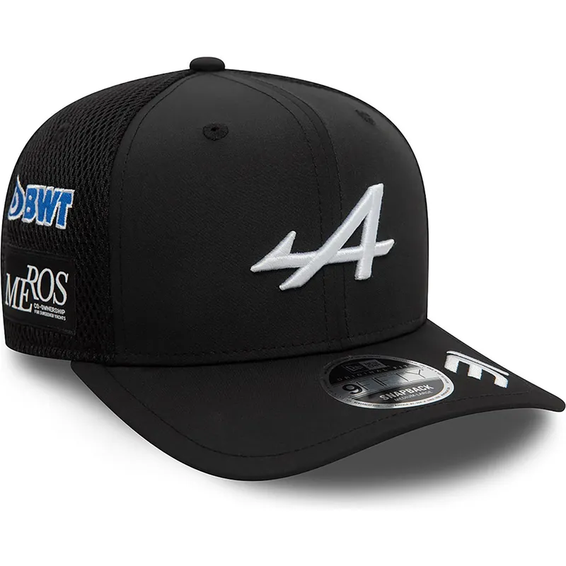 petten-gebogen-zwart-snapback-esteban-ocon-9fifty-original-fit-van-alpine-f1-team-formula-1-van-new-era