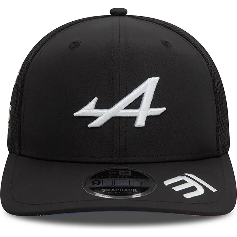 petten-gebogen-zwart-snapback-esteban-ocon-9fifty-original-fit-van-alpine-f1-team-formula-1-van-new-era