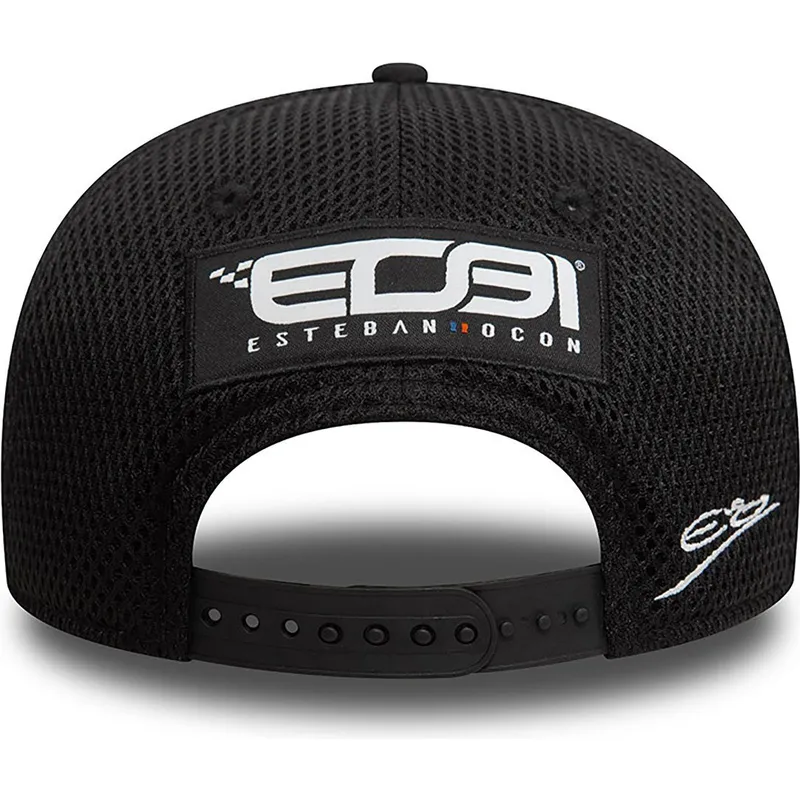 petten-gebogen-zwart-snapback-esteban-ocon-9fifty-original-fit-van-alpine-f1-team-formula-1-van-new-era