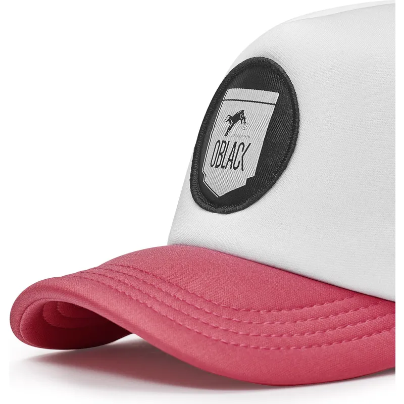 petten-gebogen-roze-snapback-van-oblack