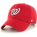petten-gebogen-rood-verstelbaar-van-washington-nationals-mlb-van-47-brand
