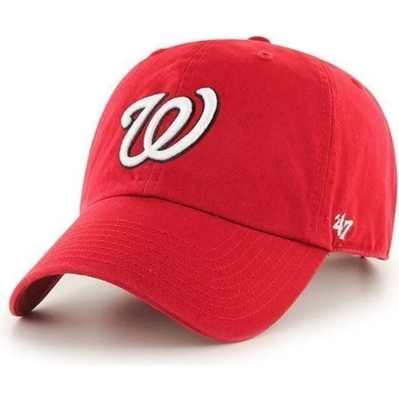 petten-gebogen-rood-verstelbaar-van-washington-nationals-mlb-van-47-brand