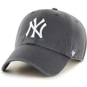 petten-gebogen-zwart-verstelbaar-van-new-york-yankees-mlb-van-47-brand