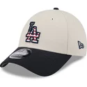 petten-gebogen-beige-snapback-9forty-stretch-snap-4th-of-july-van-los-angeles-dodgers-mlb-van-new-era