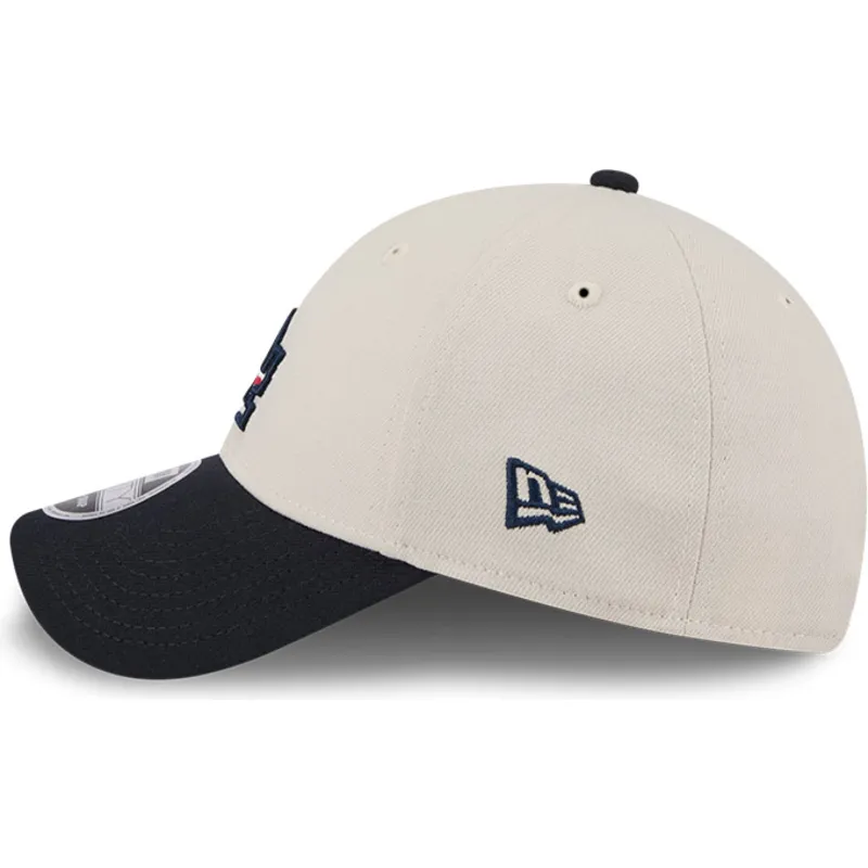 petten-gebogen-beige-snapback-9forty-stretch-snap-4th-of-july-van-los-angeles-dodgers-mlb-van-new-era