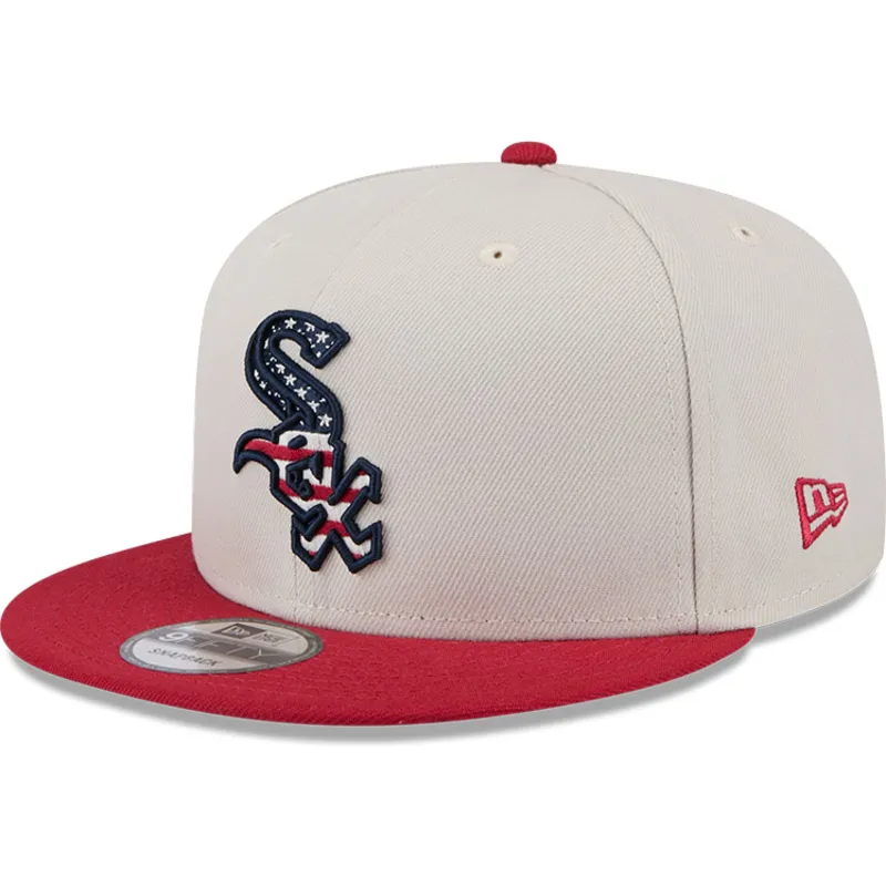 petten-plat-beige-snapback-9fifty-4th-of-july-van-chicago-white-sox-mlb-van-new-era petten-plat-beige-snapback-9fifty-4th-of-july-van-chicago-white-sox-mlb-van-new-era