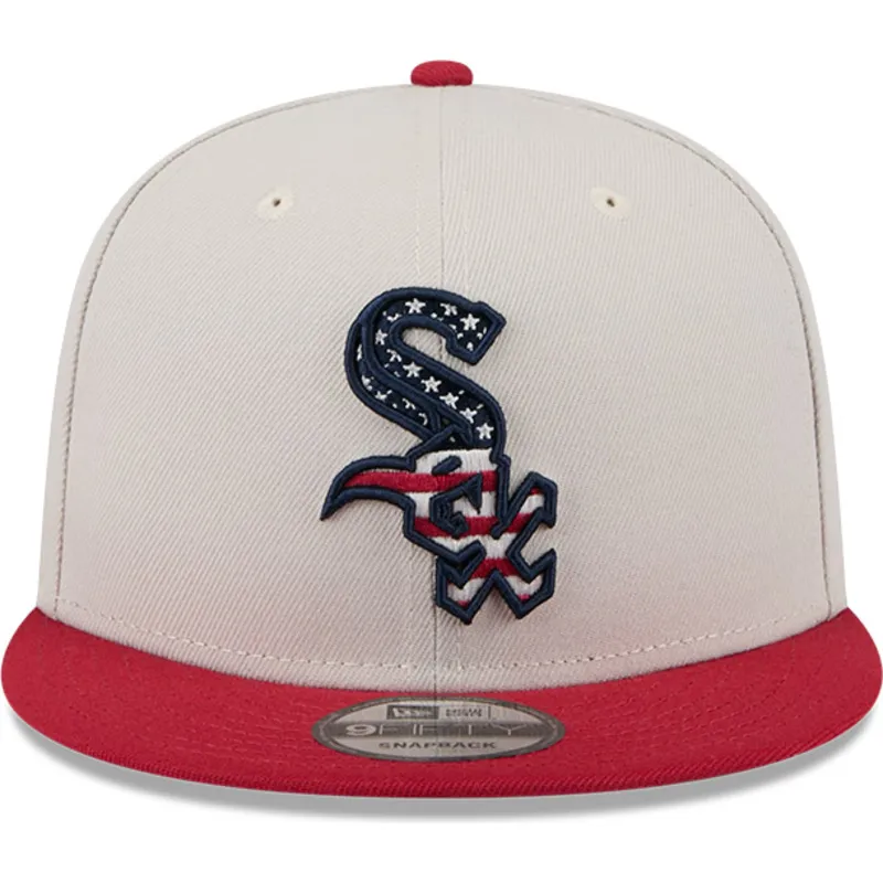 petten-plat-beige-snapback-9fifty-4th-of-july-van-chicago-white-sox-mlb-van-new-era petten-plat-beige-snapback-9fifty-4th-of-july-van-chicago-white-sox-mlb-van-new-era
