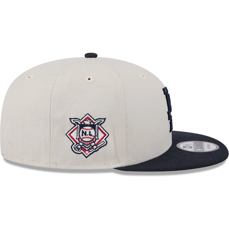 petten-plat-beige-snapback-9fifty-4th-of-july-van-los-angeles-dodgers-mlb-van-new-era