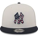 petten-plat-beige-snapback-9fifty-4th-of-july-van-new-york-yankees-mlb-van-new-era