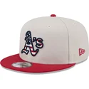 petten-plat-beige-snapback-9fifty-4th-of-july-van-oakland-athletics-mlb-van-new-era
